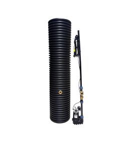 pumpbrunn passar för att pumpa dräneringsvatten från pooloch källare