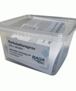 Perkolationstest till infiltration och markbädd