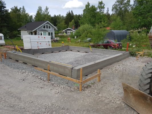 ALBA Balken fixar gjutningen