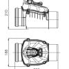 mått på backventil 110mm för avlopp
