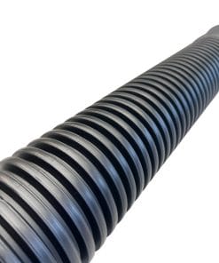 En flexibel och korrugerad dubbelväggig dräneringsböj 110mm