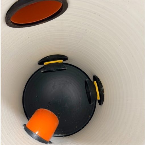 fördelningsbrunn med reglerenhet