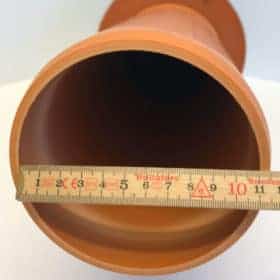 Teleskoprör för 110mm rör 2 Teleskoprör 110mm bredd