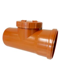 T-rör till avlopp 110mm 110/110x90