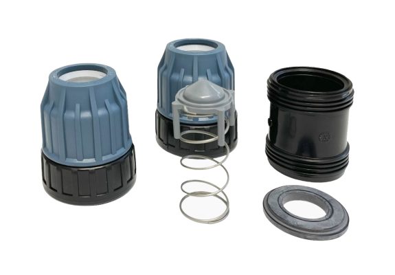 unionskoppling backventil