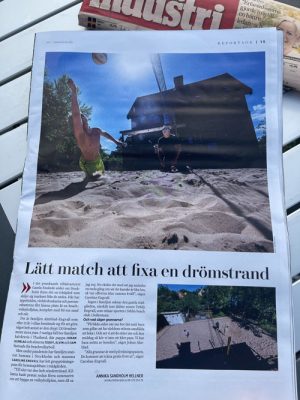 Fiberduk till Beach Volley Plan