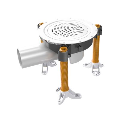 fixtur med golvbrunn för betong