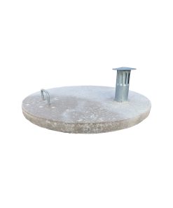 betonglock med luftventil