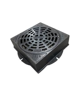 Gallerlock fyrkantig med sil