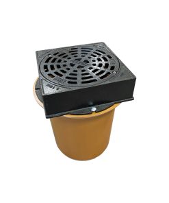 fyrkantig lock med sil med teleskop