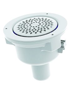 golvbrunn Purus saga 75 bottenutlopp