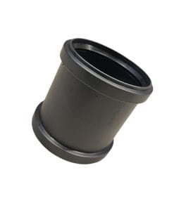 muff 110mm svart för avloppsrör, dräneringsrör samt dagvatten rör
