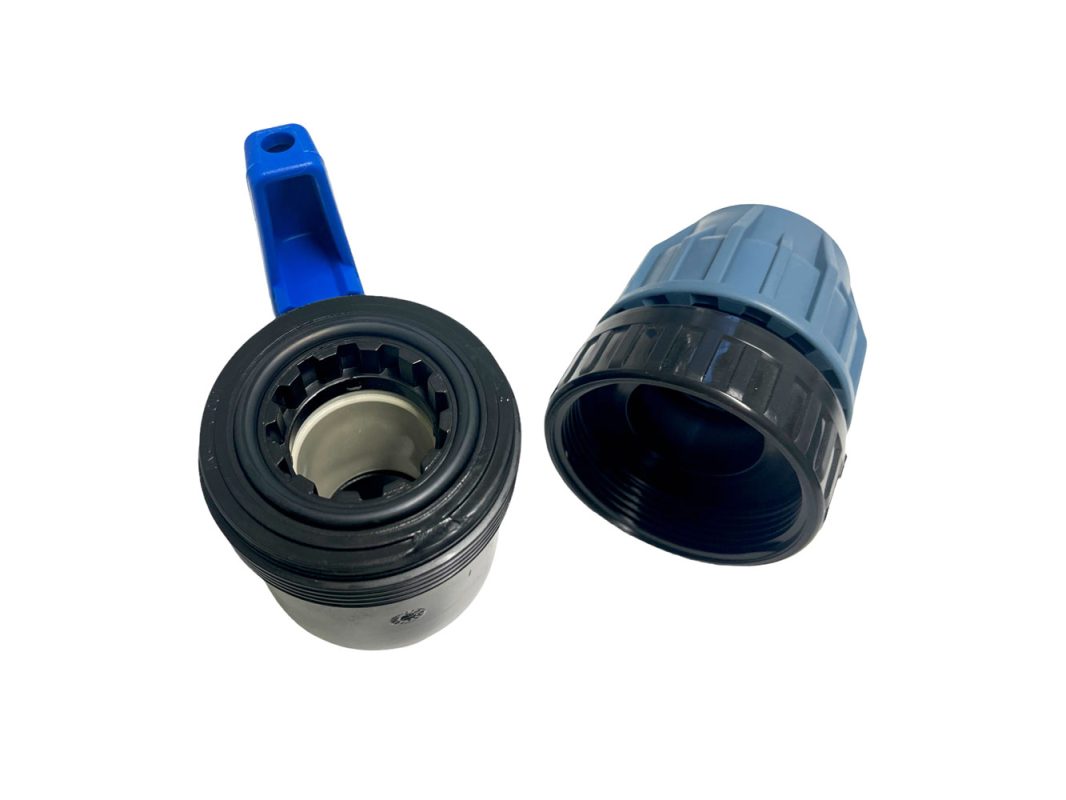 PEM Ventil 50xR40 Invändig gänga 2 Unionkoppling delbar 50mm
