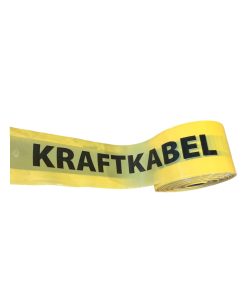 Märkband Kraftkabel Gul