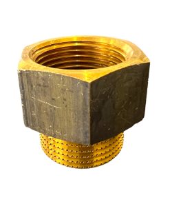 Mässingsnippel med invändig och utvändig gänga. För tappvatten och värmesystem. Tryckklass: PN16