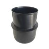 För övergång från t.ex. dräneringsrör till avloppsrör. Är 130mm lång. Kan även användas som stuprörsövergång.