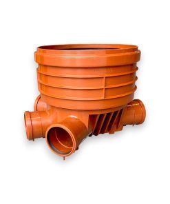 Tillsynsbrunn 3st inlopp 110mm Kråkfot. Tillsynsbrunnen möjliggör enkel inspektion av din avloppsledning.