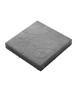 St Eriks platta Kaprifol är en favorit bland många. Vrid plattan och ändra vart mönstret ska gå vidare. Går även att lägga tillsammans med plattor utan mönster.