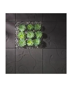 St Eriks platta Kaprifol är en favorit bland många. Vrid plattan och ändra vart mönstret ska gå vidare.