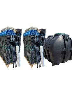 En effektiv infiltration för 2st hushåll med enskilt avlopp