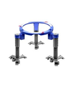 Golvbrunnsfixtur vid betongbjalklag. Passar alla brunnar 130-150mm. Purus Midgård. Rsknr: 7129928