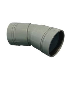 Inomhusavlopp, godkänd för ingjutning. PP plast. Dubbelmuffad