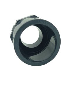 Passar perfekt till poolbygget. Limmuff dim 50 med R40 utvändig gänga