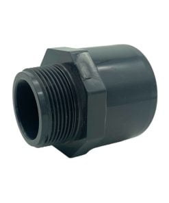 Passar perfekt till poolbygget. Limmuff dim 50 med R40 utvändig gänga