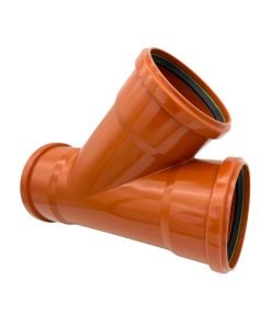 Grenrör i PP för proffs. Muff i alla änder. 110mm anslutning med muff. Godkänt för att gräva ned.