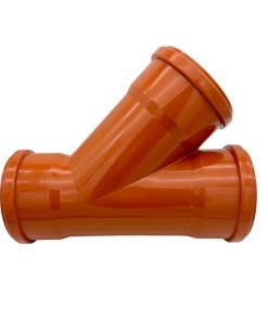 Grenrör i PP för proffs. Muff i alla änder. 110mm anslutning med muff. Godkänt för att gräva ned.