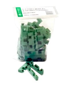 Murlås / distans till Brilliant mur för att få 4° lutning med Bri 4.4°