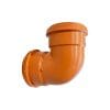 avloppsböj 110x90° dubbelmuffad