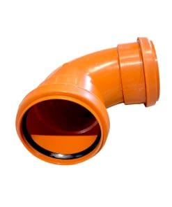 Avloppsböj lång 110x90°