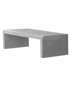 Minimalistisk bänk ifrån S:t Eriks i serien Bergen. Finns i Naturgrå och Antracit. mått. 1800x650x450mm.