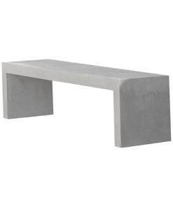 Fjord bänk ifrån S:t Eriks är en slät betong bänk i färgerna Naturgrå och Antracit. Passar perfekt in i trädgården eller uteplatsen. Önskar du en modell större så finns även serien Bergen.