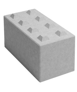 Murblock Flexiblock med 2 st ingjutna lyftankare. Ställs på plats med hjälp av lyfthandske. Detta hel block är 1600x800x800mm. Finns i naturgrå. Byggs ihop som lego, som blir en mycket stark låsanordning. ingen fog eller lim behövs.