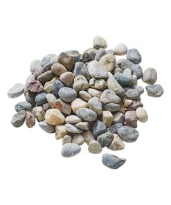 Dekorsten Mix River Stone I naturfärgad mix. Finns i 2 fraktioner. Tillverkare: S:t Eriks.