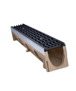 Körbar markränna i klass C250 för linjeavvattning.