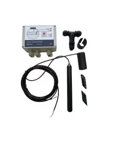 fettavskiljare larm med 2st givare