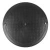 brunnslock i plast för dräneringsbrunn med slät mönsrad yta