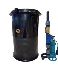 Avloppspump tuvtex med tugger pump för WC och BDT vatten.