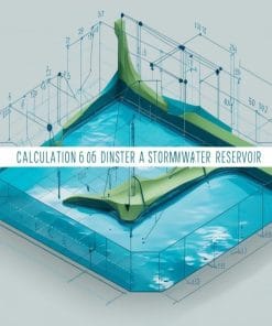 Beräkning av volym för dagvatten magasin och stenkista vi olika regnflöden