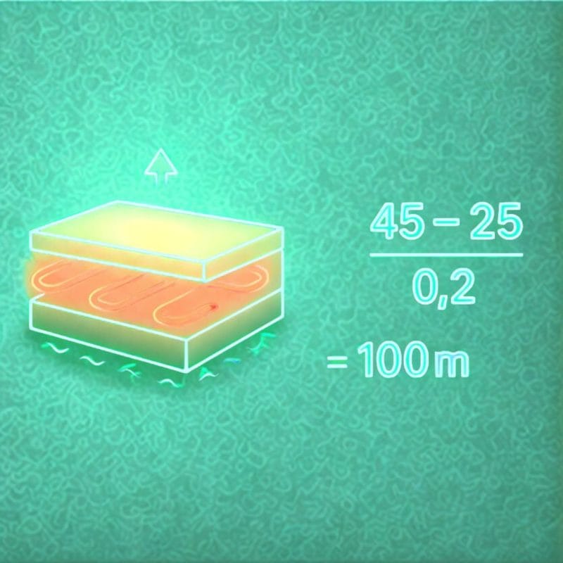 Automatiskt dimensionering och beräkning av material till vattenburen golvvärme med slang 16mm och 20mm