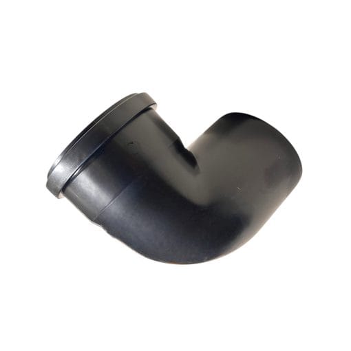 Avloppsböj 110x90° Enkelmuffad Svart