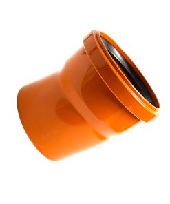 Markböj 110x30° i PP plast. Passar rör i dim 110mm.