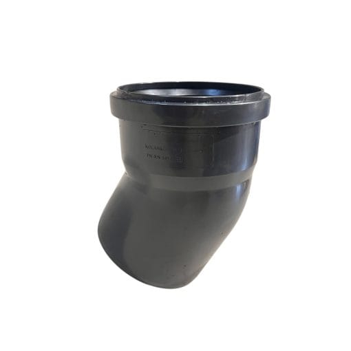 Avloppsböj 110x30° Svart 1 avloppsböj 110x30° svart PP för avlopp samt dränering