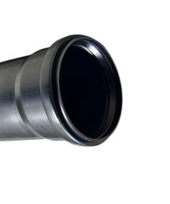 dagvattenrör 110mm bleks ej av sol och är uv bestandig