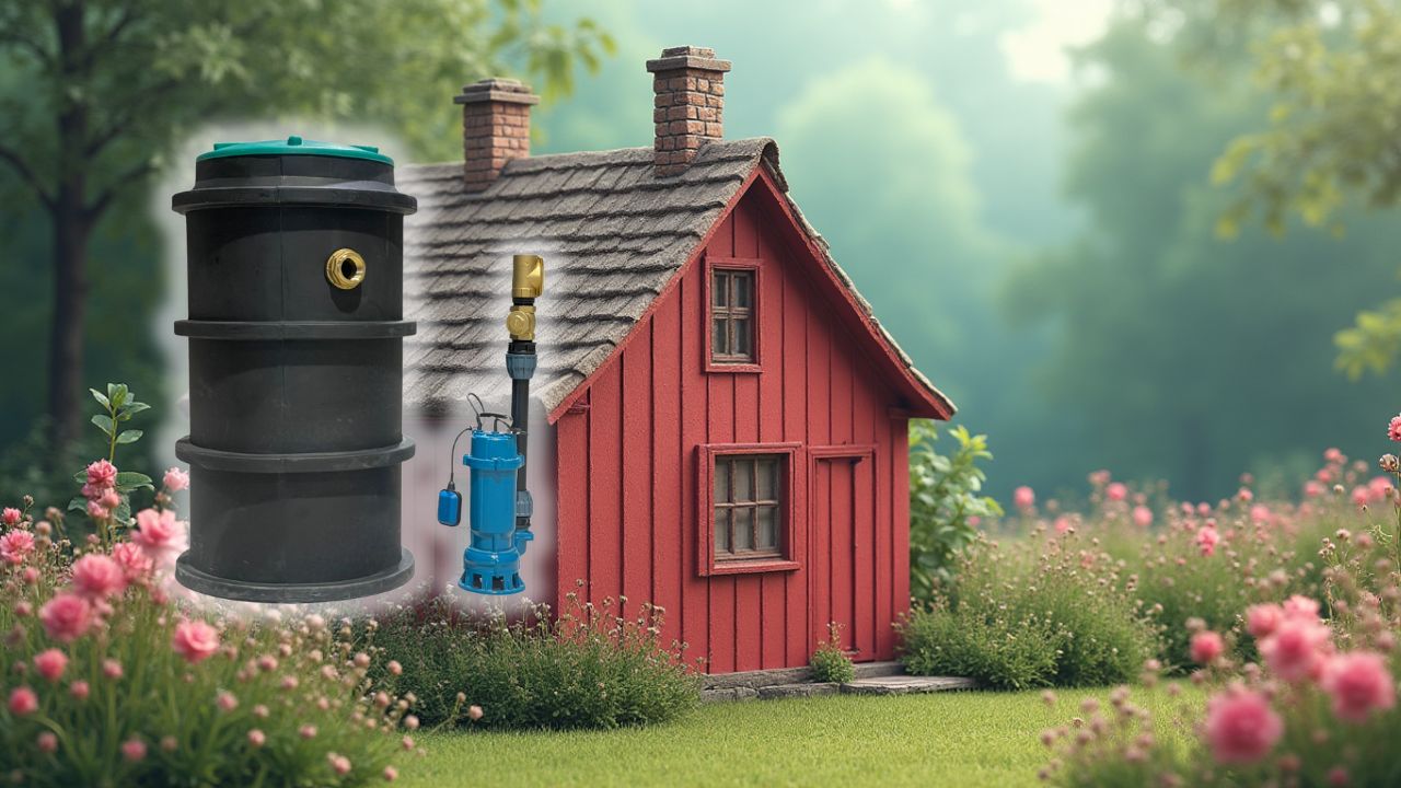 Lansering av Pumpbrunnen ATTE 1 avloppspumpen atte för attefall