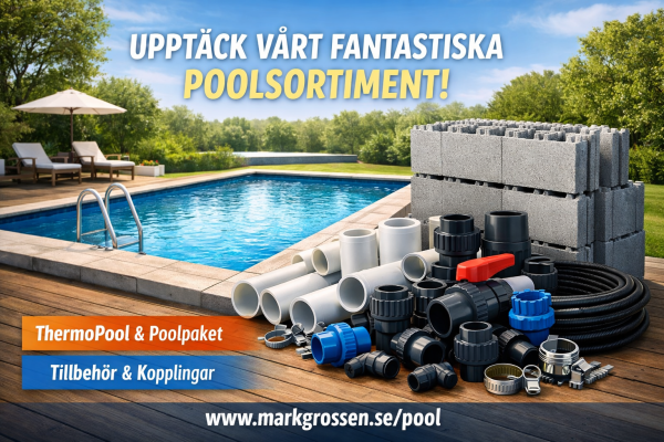 Vårt pool sortiment