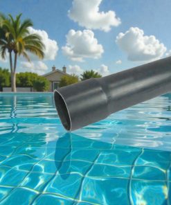 pvc tryckrör for pool byggen och avlopp i udda dimensioner om 50mm, 63mm och 90mm